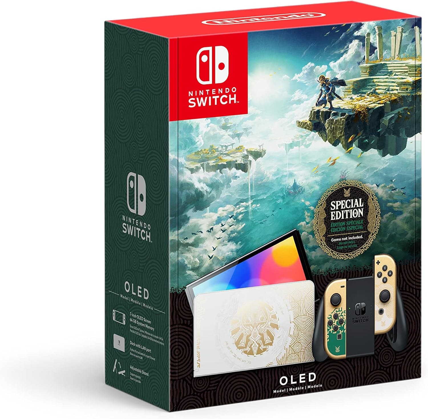 Nintendo Switch OLED — foto oficial del producto
