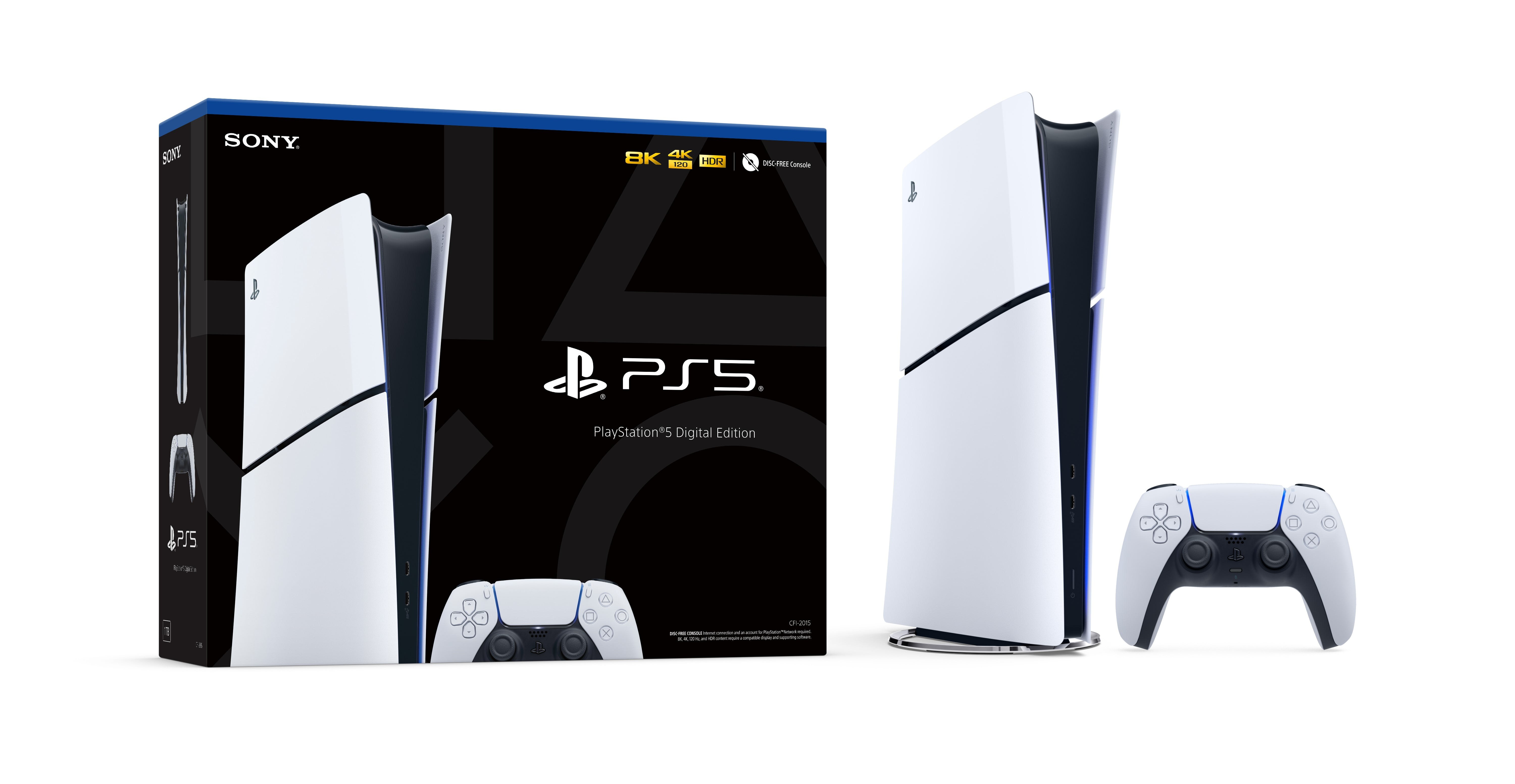 PlayStation 5 Slim Digital — foto oficial del producto