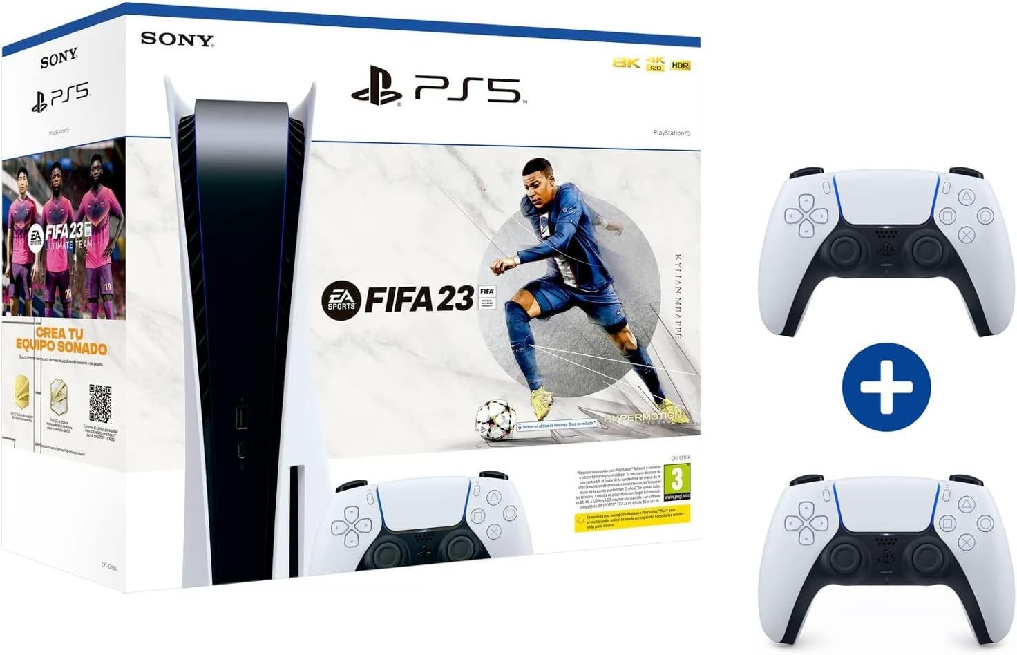 PlayStation 5 Slim (con disco) — foto oficial del producto