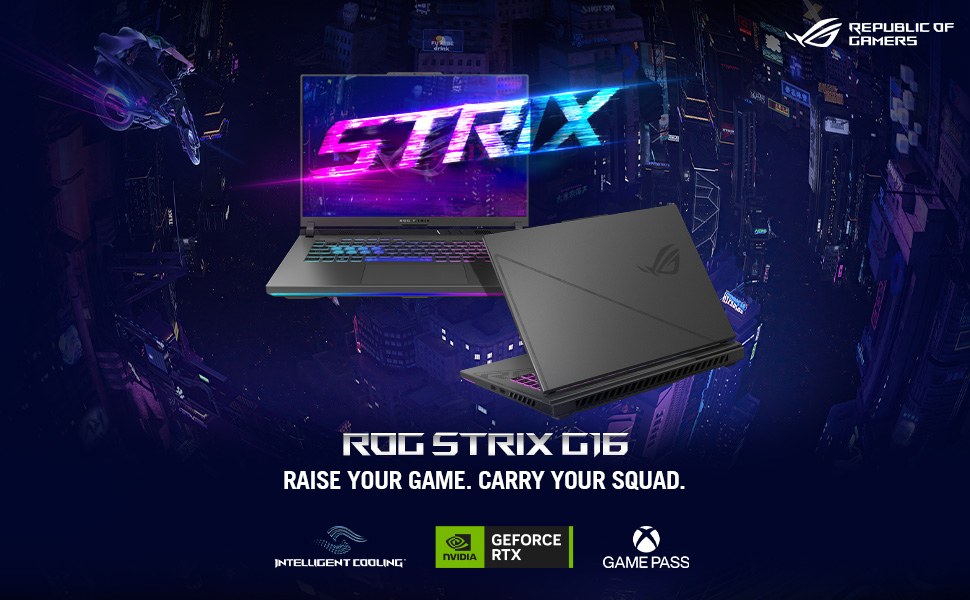 ASUS ROG Strix G16 — foto oficial del producto