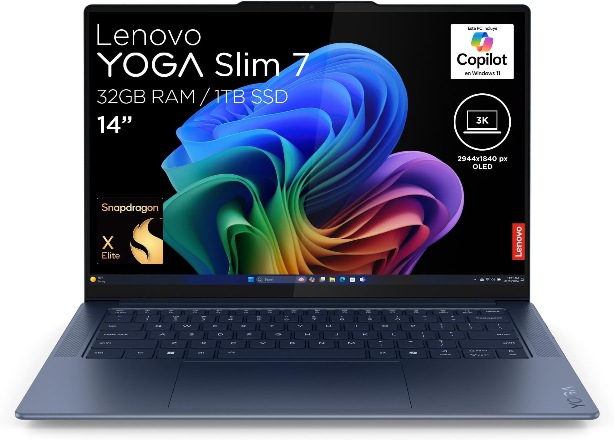 Lenovo Yoga Slim 7x — foto oficial del producto