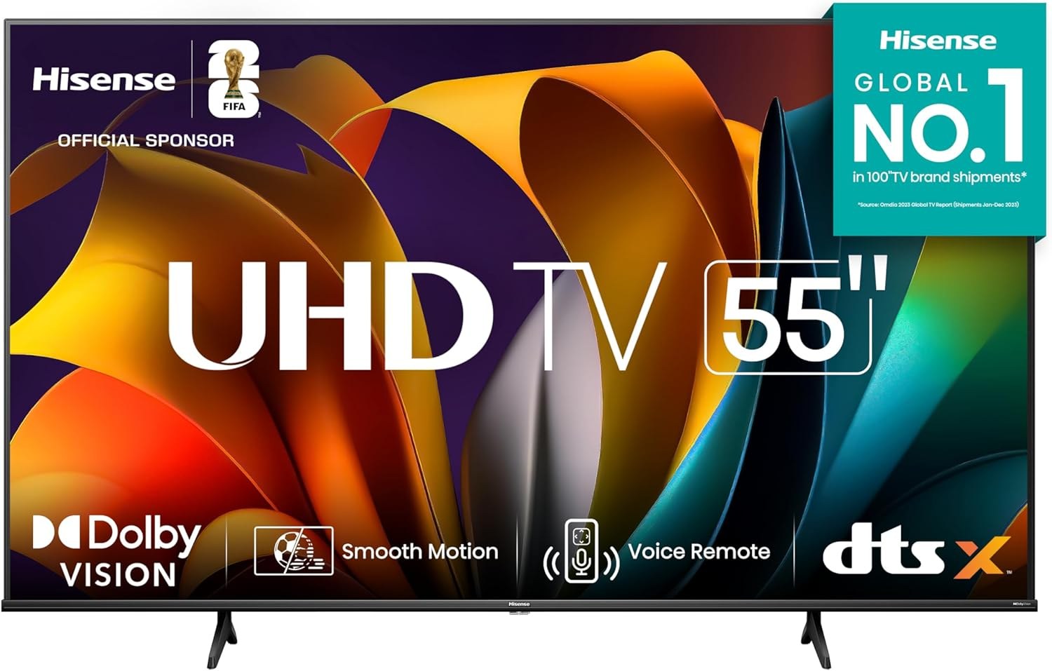Hisense A6N 4K 55" — foto oficial del producto