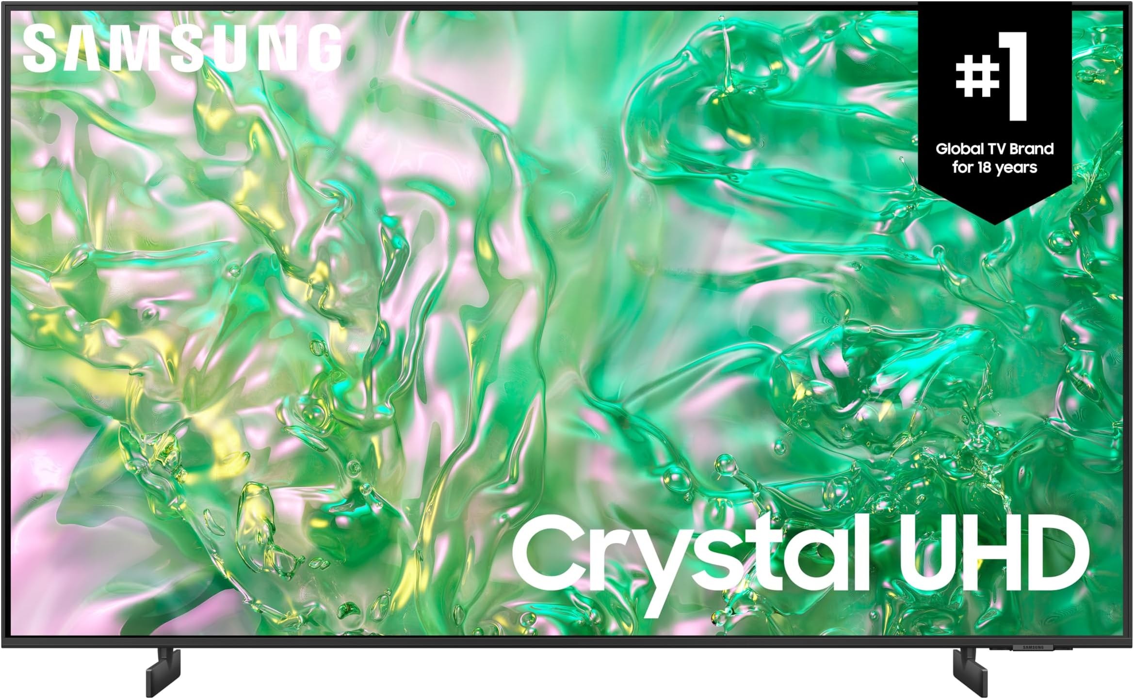 Samsung Crystal UHD DU8000 55" — foto oficial del producto