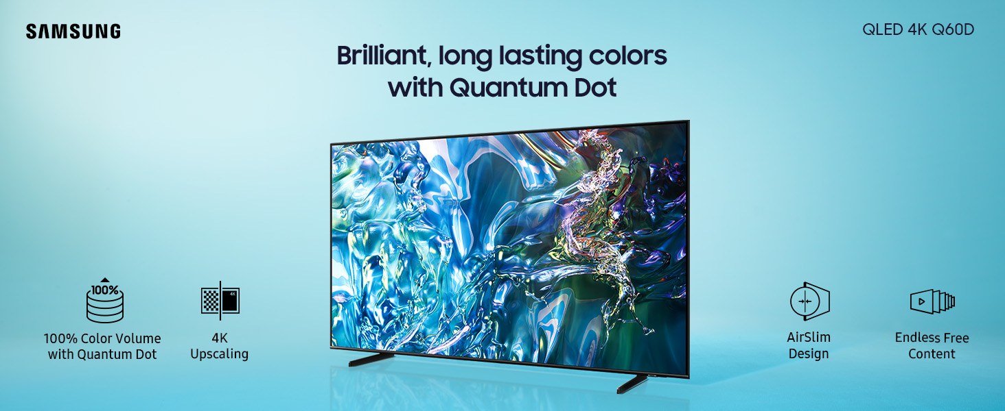 Samsung QLED Q60D 55" — foto oficial del producto